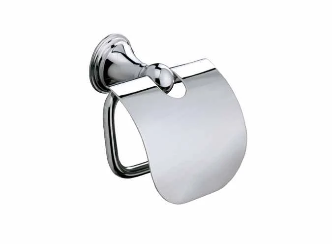 Genoa Toilet Roll Holder With Flap - Chrome - Origins Living 3 Genoa Toilet Roll Holder With Flap - Chrome - Origins Living