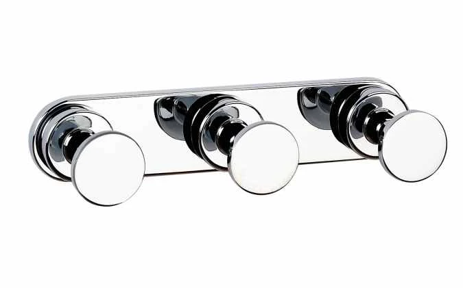 Tecno Project Chrome Triple Hook - Origins Living 3 Tecno Project Chrome Triple Hook - Origins Living