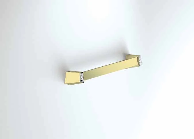 S8 Swarovski - 340mm Towel Rail - Gold - Origins Living 3 S8 Swarovski - 340mm Towel Rail - Gold - Origins Living