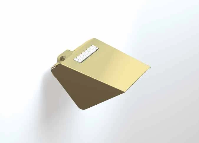 S8 Swarovski - Toilet Roll Holder With Flap - Gold - Origins Living 3 S8 Swarovski - Toilet Roll Holder With Flap - Gold - Origins Living