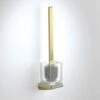 S8 Swarovski - WC Brush Set - Gold - Origins Living -Burlington Bath Shop 165070 s8 swarovski wc brush set gold