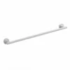 Tecno Project White Towel Rail - 660mm - Origins Living -Burlington Bath Shop 166084 tecno project white towel rail 66cm