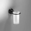Tecno Project Black Tumbler Holder - Origins Living -Burlington Bath Shop 166237 tecno project black tumbler