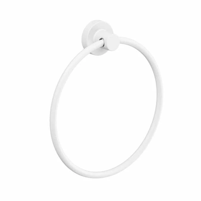 Tecno Project White Towel Ring - Small - Origins Living 3 Tecno Project White Towel Ring - Small - Origins Living