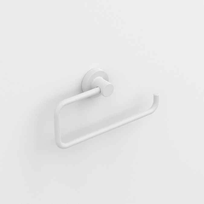 Tecno Project White Open Towel Ring - Origins Living 3 Tecno Project White Open Towel Ring - Origins Living