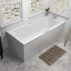 Beaufort Portland 1500 X 700 Beauforte Reinforced Bath With Grips -Burlington Bath Shop 42.1028 0