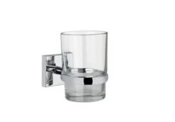 VitrA Q Line Tumbler And Holder 44993