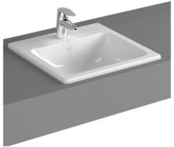 VitrA S20 Square Countertop Inset Basin 500 X 450