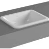 VitrA S20 Countertop Square Inset Counter Top Basin 550 X 370mm 2 VitrA S20 Countertop Square Inset Counter Top Basin 550 X 370mm -Burlington Bath Shop 54750030642 L