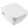 Villeroy & Boch Architectura Washdown Rimless Wall Mounted Toilet Square -Burlington Bath Shop 5685R001 9M58S1 S 1