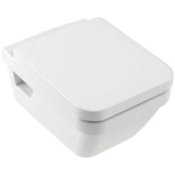 Villeroy & Boch Architectura Square Wall Mounted Toilet Bundle -Burlington Bath Shop 5685R001 9M58S1 S