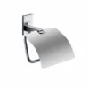 Maine Toilet Roll Holder With Flap - Chrome - Origins Living -Burlington Bath Shop 7825 13 maine toilet roll holder with flap