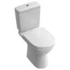 Villeroy & Boch O.Novo Compact Close Coupled Toilet Combi Pack Open Back -Burlington Bath Shop 9M38S101