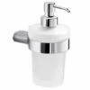 Inda Mito Liquid Soap Dispenser 8 X 15H X 13cm 2 Inda Mito Liquid Soap Dispenser 8 X 15H X 13cm -Burlington Bath Shop A20120