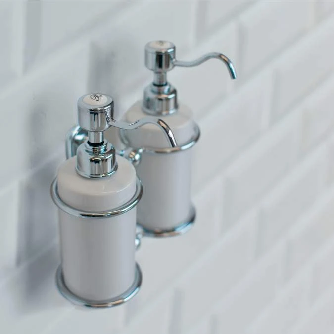 Burlington Double Soap Dispenser Wall Mounted 4 Burlington Double Soap Dispenser Wall Mounted - Image 2