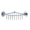 Burlington Deep Corner Chrome Shower Basket - A22 -Burlington Bath Shop A22 CHR