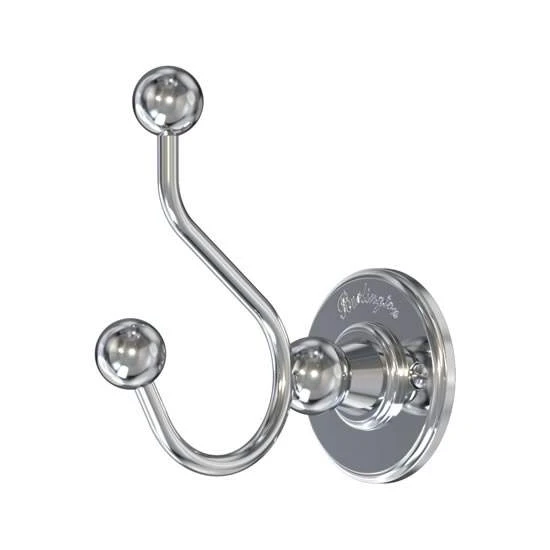 Burlington Double Robe Hook 60 X 105 X 120mm 3 Burlington Double Robe Hook 60 X 105 X 120mm