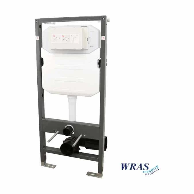 ABACUS Essentials 1140mm High WC Pan Fixing Frame & Concealed Cistern 3 ABACUS Essentials 1140mm High WC Pan Fixing Frame & Concealed Cistern
