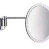 Inda Wall-mounted Magnifying Mirror With Jointed Arm -Burlington Bath Shop AV058E