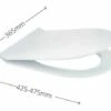 Aros Slimline Soft Close Toilet Seat - Quick Release - Highlife 1 Aros Slimline Soft Close Toilet Seat - Quick Release - Highlife -Burlington Bath Shop Aros 1