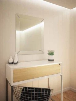 Harmony Non Illuminated Mirror - 650 X 800 - Origins Living -Burlington Bath Shop B004839 harmony mirror lifestyle