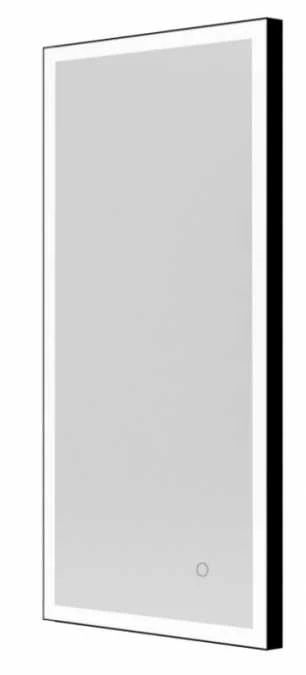Tate Light Rectangular Mirror 50 Black - 50x100cm 3 Tate Light Rectangular Mirror 50 Black - 50x100cm