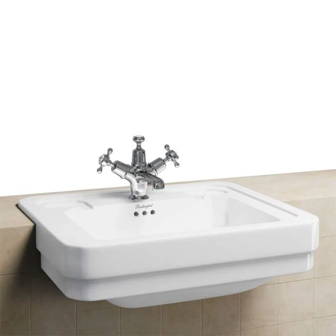 Burlington Traditional Semi Recessed Basin 3 Burlington Traditional Semi Recessed Basin