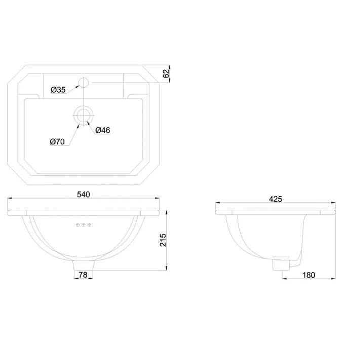 Burlington Countertop Vanity Basin 4 Burlington Countertop Vanity Basin - Image 2