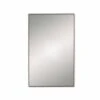 Docklands 1200 X 700 Matt Black Rectangular Mirror- Origins Living -Burlington Bath Shop B375585 docklands rectangular mirror 50 black frame