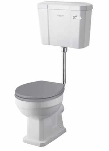 Bayswater Fitzroy Traditional Low Level Toilet - Flush Handle 3 Bayswater Fitzroy Traditional Low Level Toilet - Flush Handle