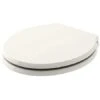 Bayswater Porchester Traditional Soft Close Toilet Seat - Pointing White 1 Bayswater Porchester Traditional Soft Close Toilet Seat - Pointing White -Burlington Bath Shop BAYF155 Seat