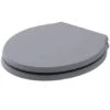 Bayswater Porchester Traditional Soft Close Toilet Seat - Plummett Grey -Burlington Bath Shop BAYF156 Seat