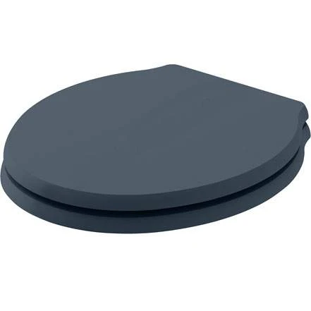 Bayswater Porchester Traditional Soft Close Toilet Seat - Stiffkey Blue 3 Bayswater Porchester Traditional Soft Close Toilet Seat - Stiffkey Blue