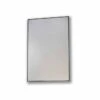 Metro 60 Framed Mirror 600 X 800mm - Black Frame - Origins Living -Burlington Bath Shop BR 8060 1133 S metro mirror black frame