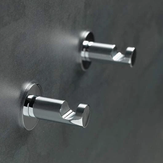 Bali Robe Hook - Chrome 4 Bali Robe Hook - Chrome - Image 2