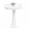 Burlington Edwardian 80cm Basin & Regal Pedestal