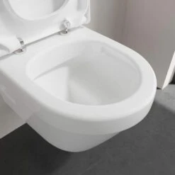 Villeroy & Boch Architectura Compact Round Wall Mounted Toilet Bundle 16 Villeroy & Boch Architectura Compact Round Wall Mounted Toilet Bundle -Burlington Bath Shop CGM 4687R001 9M66S201 F1 2 1