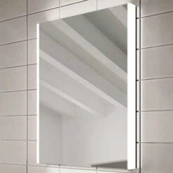 HIB Connect 50 Bluetooth Bathroom Mirror With Charging Socket & USB , 700 X 500