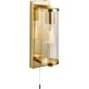 Deshi Wall Light - Brushed Brass -Burlington Bath Shop Deshi Wall Light Brass CO