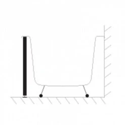 Abacus Elements Standard Tileable Bath Front Panel - 2050/2100mm 6 Abacus Elements Standard Tileable Bath Front Panel - 2050/2100mm -Burlington Bath Shop EMBP 05 0010 TECH rdb