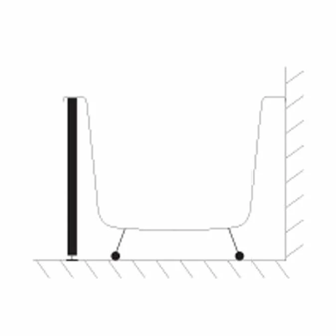 Abacus Elements Standard Tileable Bath End Panel - 800mm 5 Abacus Elements Standard Tileable Bath End Panel - 800mm - Image 3