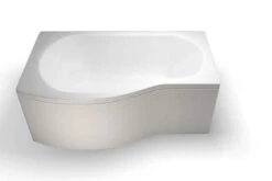 ClearGreen EcoRound 1500 X 900mm Shower Reinforced Bath