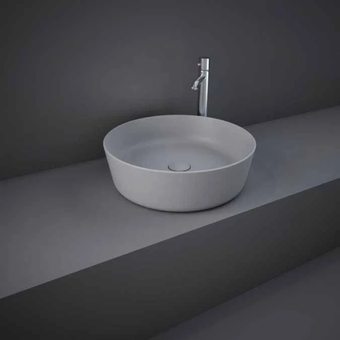 Feeling Round Countertop Basin Matt Grey - RAK Ceramics 3 Feeling Round Countertop Basin Matt Grey - RAK Ceramics