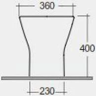 RAK Feeling Matt Cappuccino Rimless Back To Wall Toilet & Soft Close Seat 6 RAK Feeling Matt Cappuccino Rimless Back To Wall Toilet & Soft Close Seat - Image 4