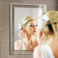 HIB Georgia 50 Decorative Bathroom Mirror - 500mm 9 HIB Georgia 50 Decorative Bathroom Mirror - 500mm -Burlington Bath Shop Georgia1