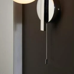 Gressingham Wall Light - Chrome -Burlington Bath Shop Gressingham Ceiling Light Lifestyle3 2