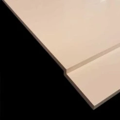 HaLite Gloss White 700mm Bath End Panel - Waterproof & Solid -Burlington Bath Shop Halite Bath Panel Product 2 1