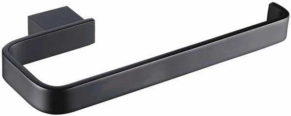 The White Space Towel Ring - Black 3 The White Space Towel Ring - Black