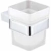 The White Space Tumbler And Holder - Chrome 1 The White Space Tumbler And Holder - Chrome -Burlington Bath Shop LEG6