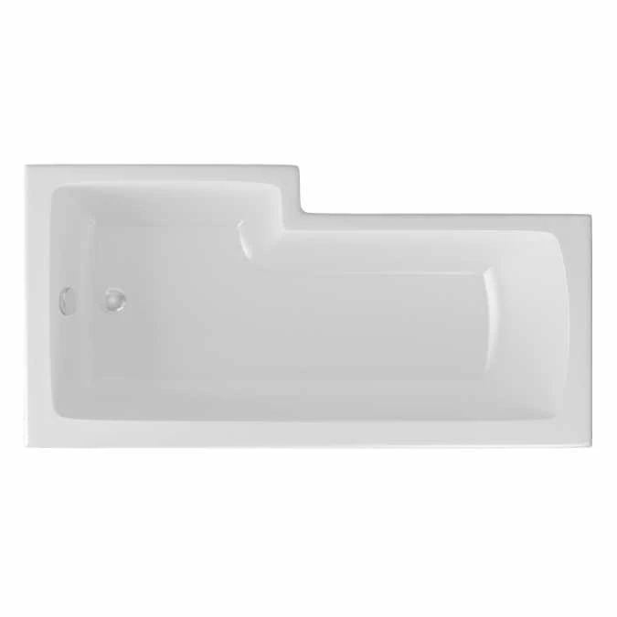 Beaufort Shannon 1700 X 850 L Shaped Shower Bath - Right Hand 4 Beaufort Shannon 1700 X 850 L Shaped Shower Bath - Right Hand - Image 2